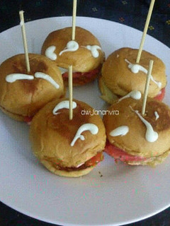 Foto resep Mini burger