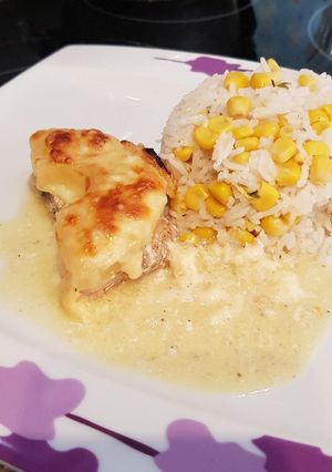 Ananászos-tejszínes Csirkemell recept fotója
