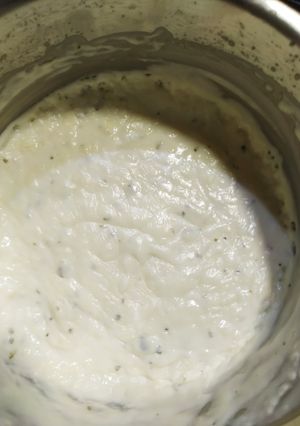 Una foto de Salsa de queso