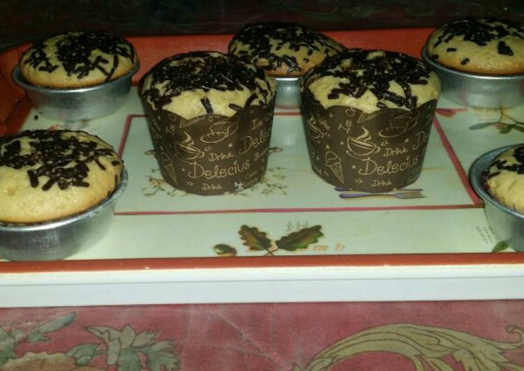 Bagaimana Menyiapkan Enak Cup Cake Mocca