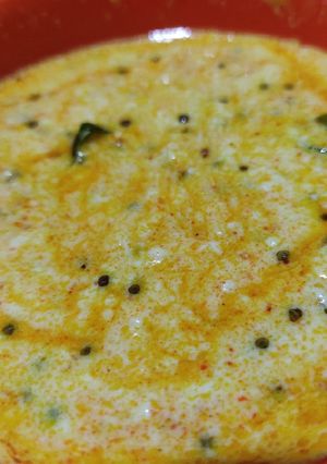 A picture of Tadka Dahi.