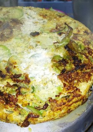 Una foto de Tortilla de zucchini
