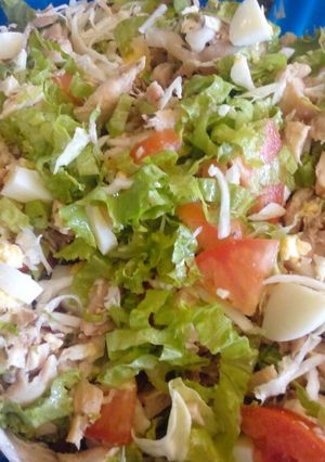Una foto de Ensalada mixta
