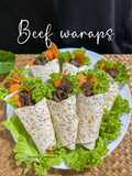 Beef wraps