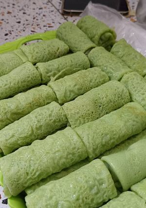 Foto resep Dadar gulung isi inti kelapa