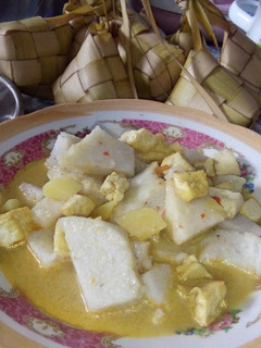 Foto resep Ketupat sayur sederhana