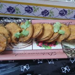 A picture of Brinjal Pakora.