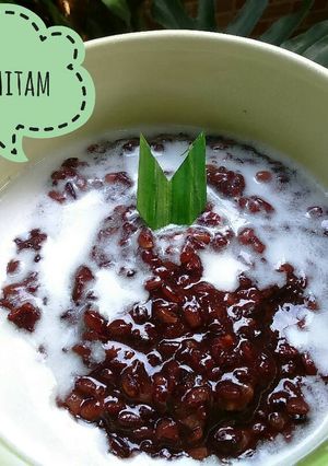 Foto resep Bubur ketan hitam