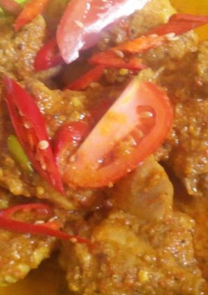 Foto resep Ayam kuning asem pedes
