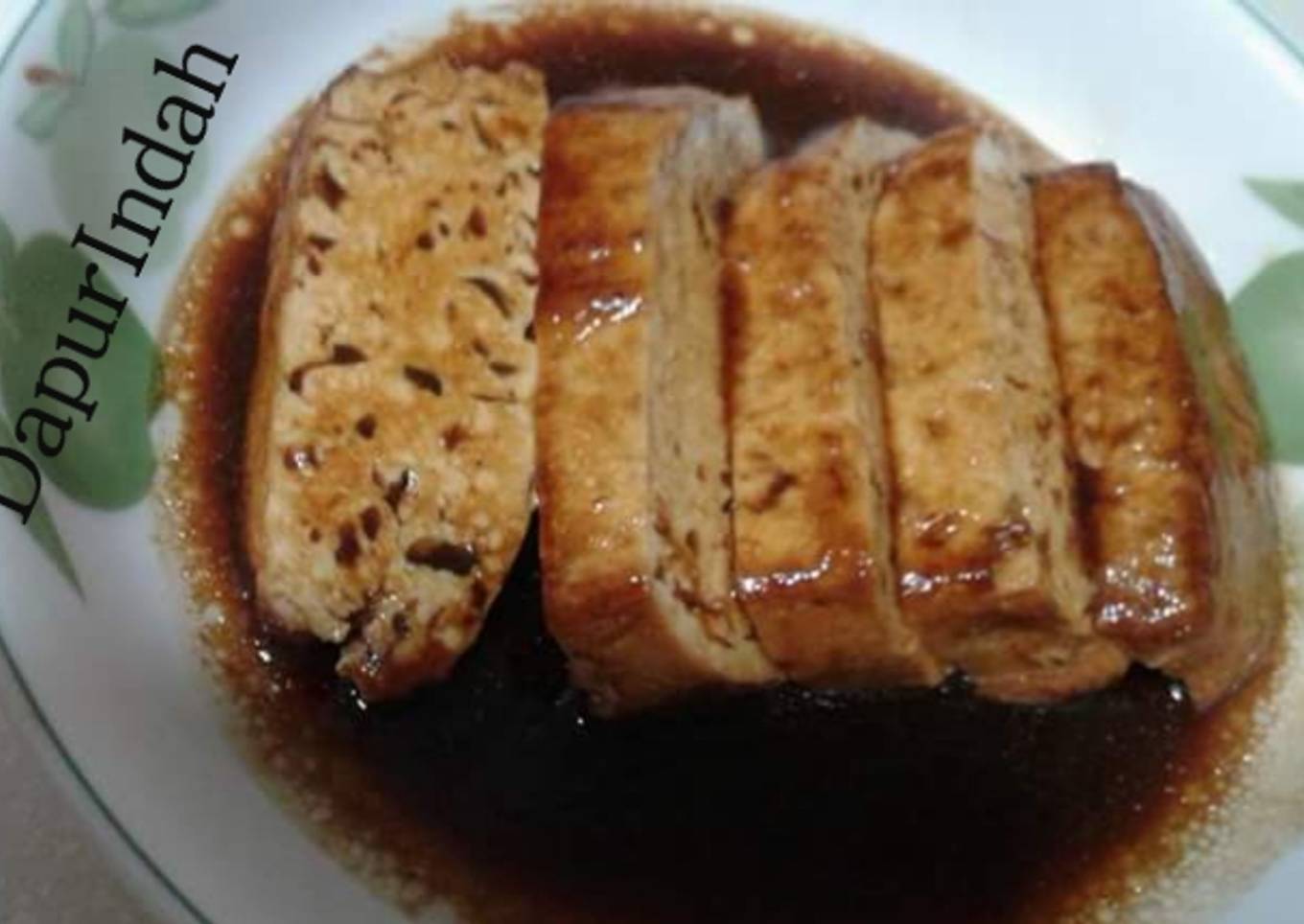 Ungkep Kecap Bebek dan Tahu