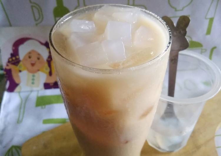 Thai Tea Nata de Coco