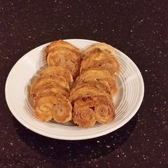 A picture of Cinnamon Sugar Palmers.