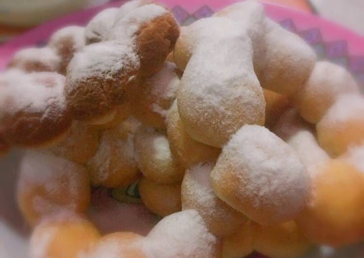 resep cara bikin Mochi donat