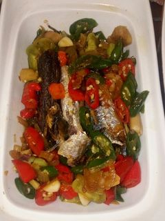 Foto resep Asem asem ikan keranjang