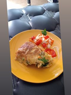 Foto resep Telur dadar sukasuka