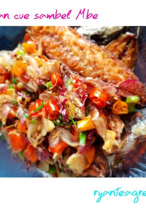 Foto resep Ikan cue sambel Mbe'