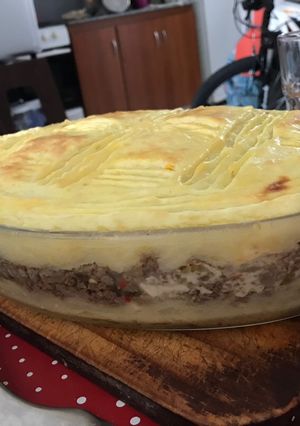 Una foto de Pastel de Papas