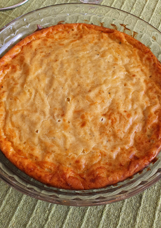 Una foto de Sufflé de queso