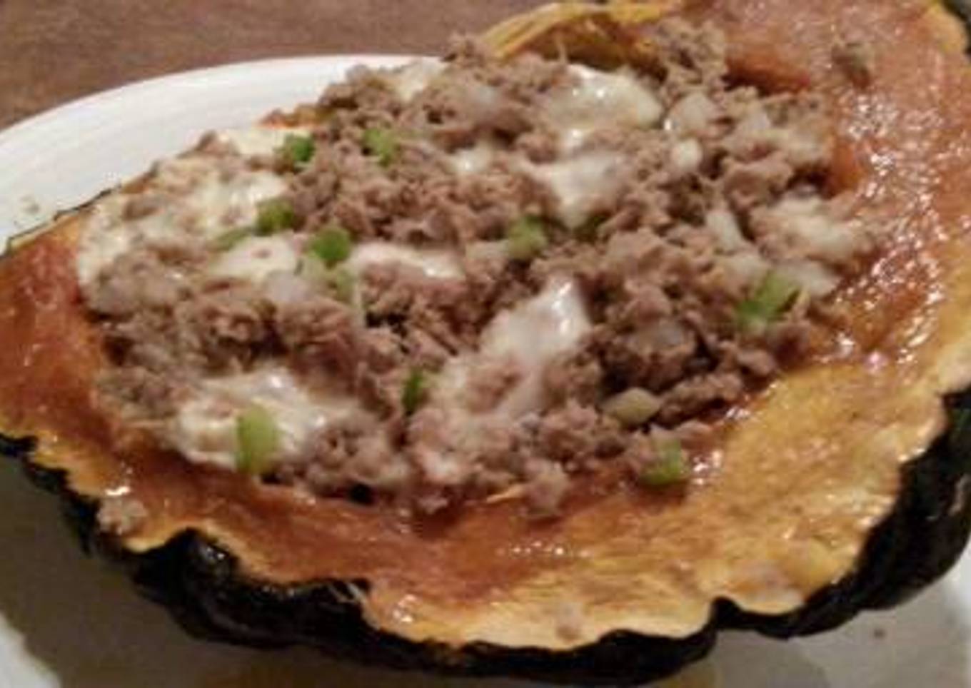 Zapallo calabaza relleno