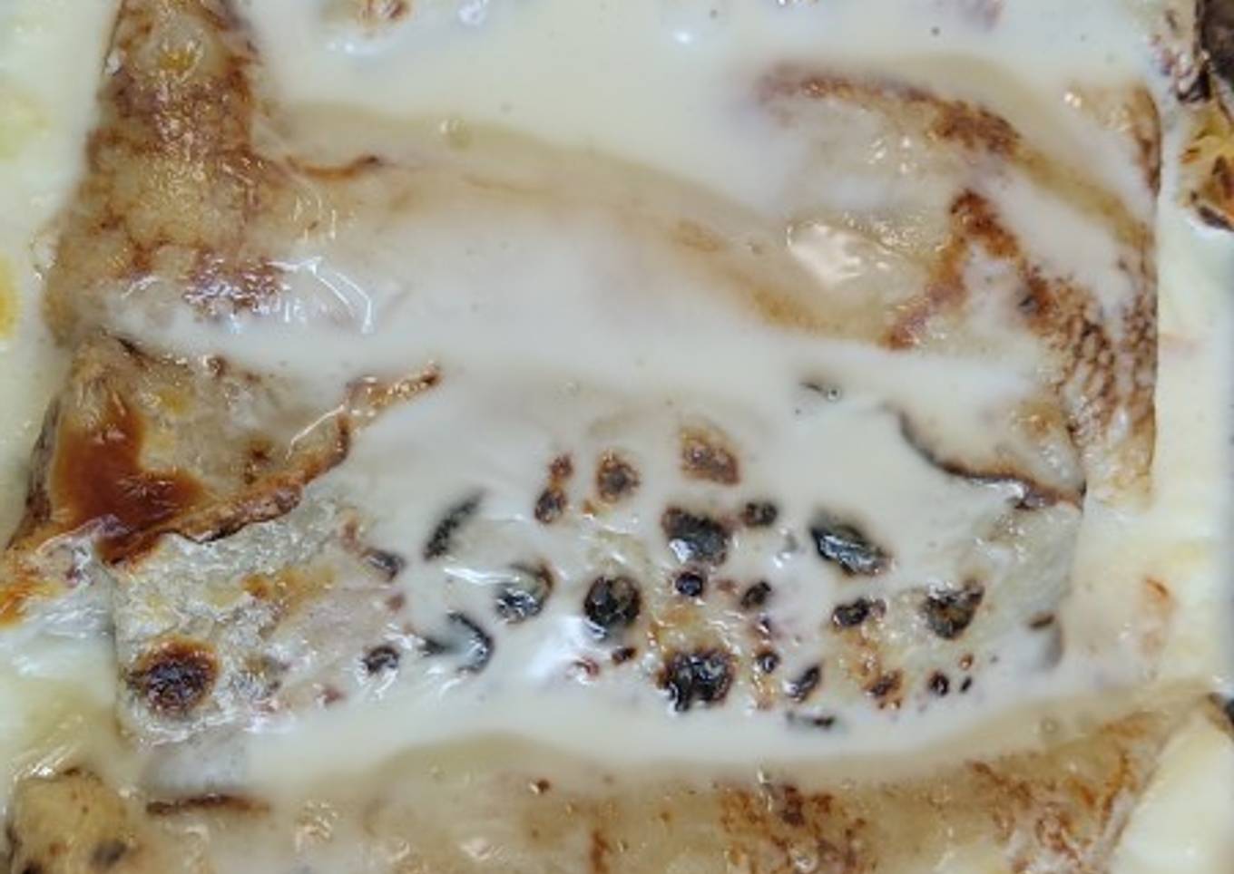 Canelones crepe rellenos de atún