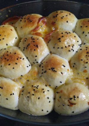A picture of Pizza bites#cookwithamna.