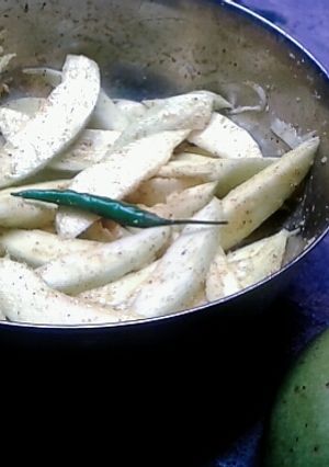 A picture of Mango masala.