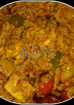 A picture of Paneer Tikka Masala (Dhaba Style).