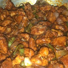 Chicken chilli A picture of Chicken chilli.