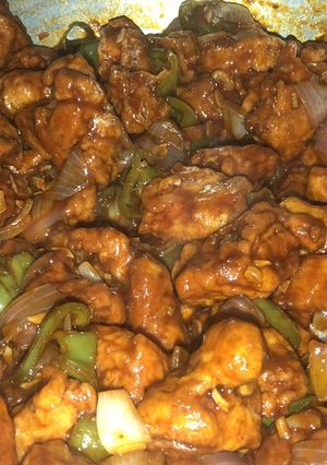 A picture of Chicken chilli.