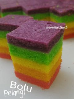 Foto resep Bolu Pelangi Kukus