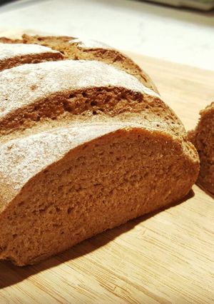 Teljes kiörlésű rozskenyér recept fotója