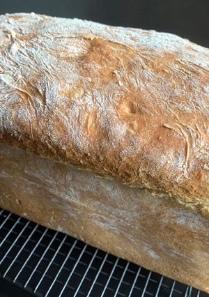 A picture of No-Knead Simple White Bread.