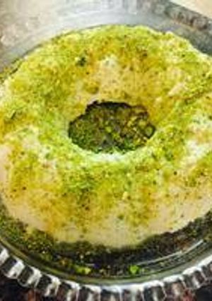 صورة لوصفة كيكة جوز الهند الباردة