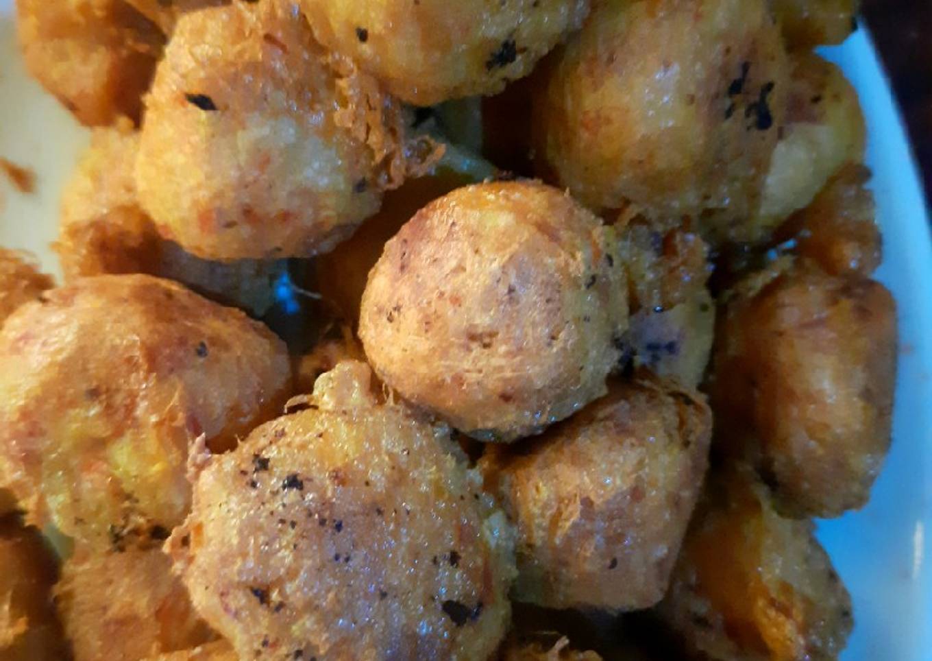 Yam balls