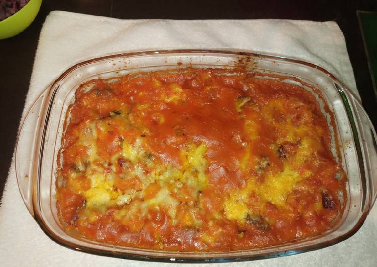 Recipe of Ultimate Baked Sweet sausage Casserole