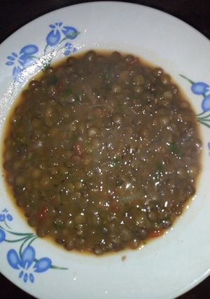 A picture of Lentils stew #authormarathon# #4weekschallenge#.