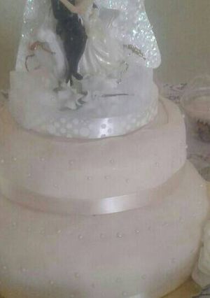 Una foto de Queque de novia