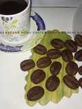 Cookies kacang hijau coffe pakai teflon