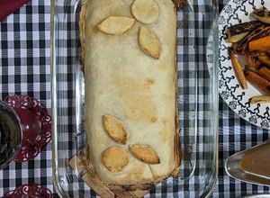 Foto de Assado de Cogumelos Vegano (Mushroom Wellington)