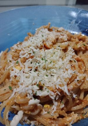 Foto resep Spaghetti Telur Spesial