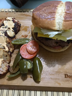 Una foto de Hamburguesa casera 👌🏼