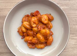 Une photo de Gnocchis à la sauce tomate et crème