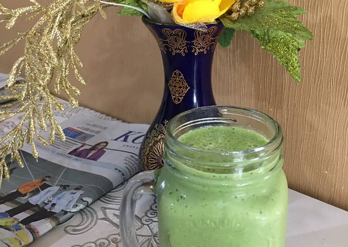 Resep Pineapple Green Smoothie Anti Gagal