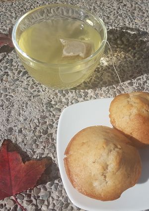 Una foto de Muffins de pera 🍐y canela