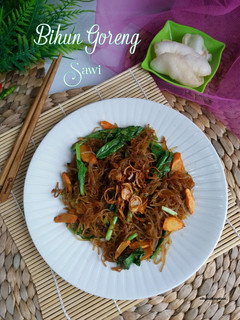 Foto resep Bihun goreng sawi