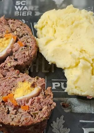 Una foto de Arrollado de carne picada