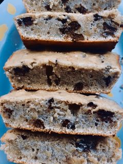 Una foto de Budín de banana fácil