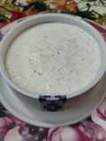 Salsa de yogurt y menta