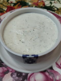 Una foto de Salsa de yogurt y menta