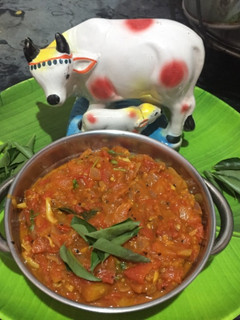 தக்காளி வதக்கியது/சட்னி🍅🍅🍅☘️🍀 செய்முறை முக்கிய புகைப்படம்